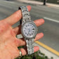 Bust Down Moissanite Watch Rolex  customdiamjewel   