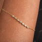 0.013CTW Natural Diamond Bezel Set Diamond Bracelet  customdiamjewel   