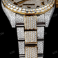 VVS Moissanite Diamond Watch  customdiamjewel   