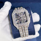 Cartier Diamond Fully Ice Out Hip Hop Watch  customdiamjewel   