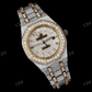 Fully iced out Hip Hop watch  customdiamjewel   