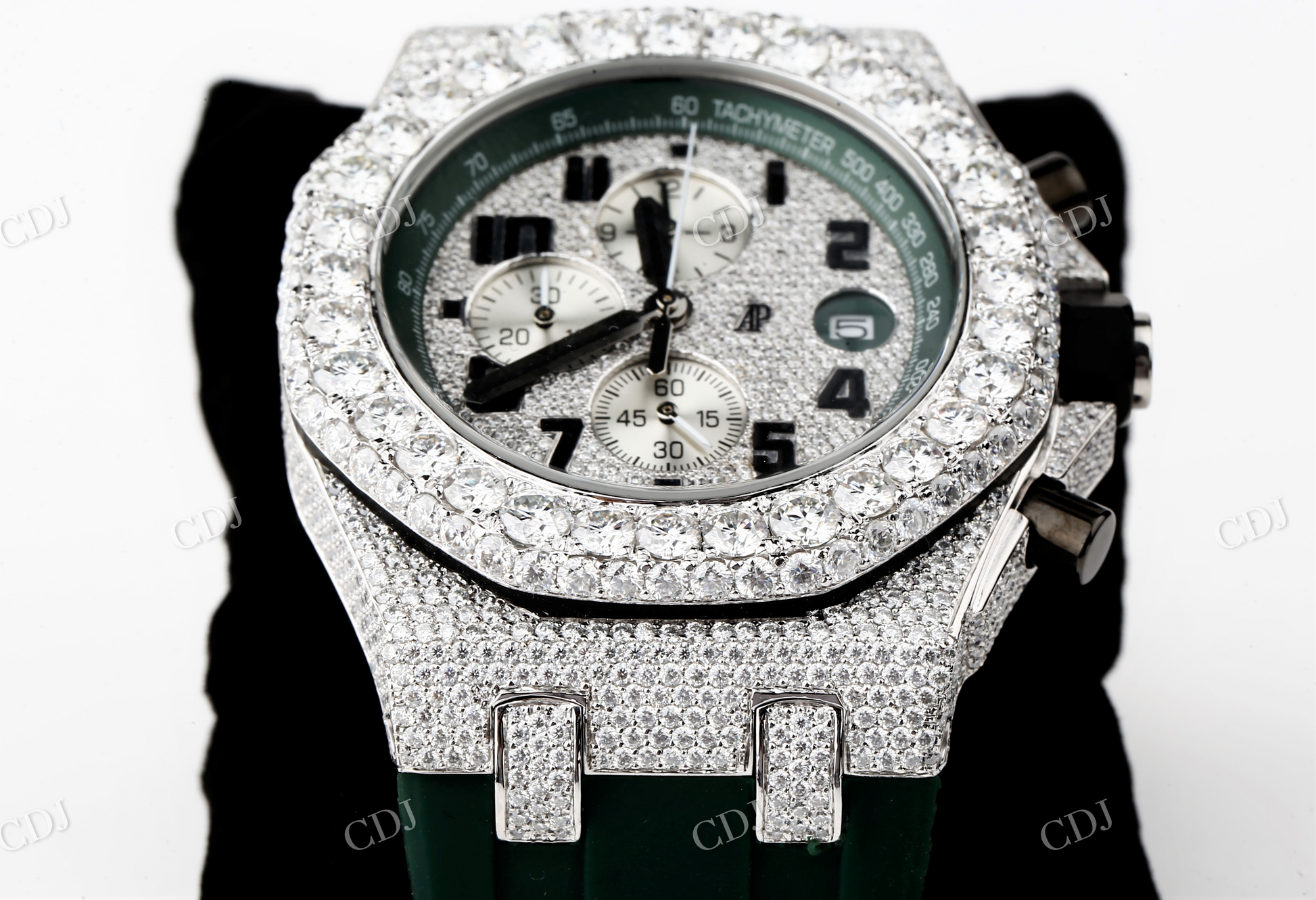 Customized AP Moissanite Watch  customdiamjewel   