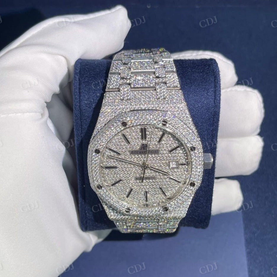 Audemars Piguet Diamond Custom Hip Hop Watch  customdiamjewel   