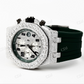 Customized AP Moissanite Watch  customdiamjewel   