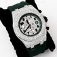 Customized AP Moissanite Watch  customdiamjewel   