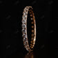 0.6CT Round Cut Natural Diamond Full Eternity Wedding Band  customdiamjewel   