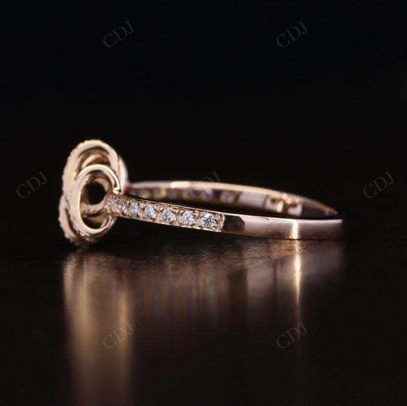 0.42CTW Lab Grown Diamond Stacking Wedding Band Woman  customdiamjewel   