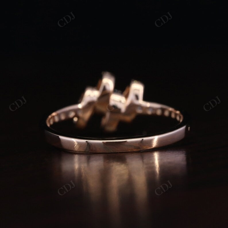 0.42CTW Lab Grown Diamond Stacking Wedding Band Woman  customdiamjewel   