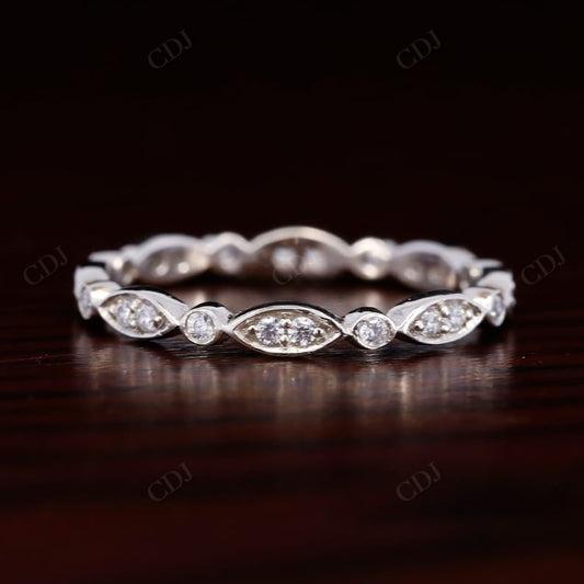 0.25CTW Lab Grown Diamond Wedding Band Woman  customdiamjewel   