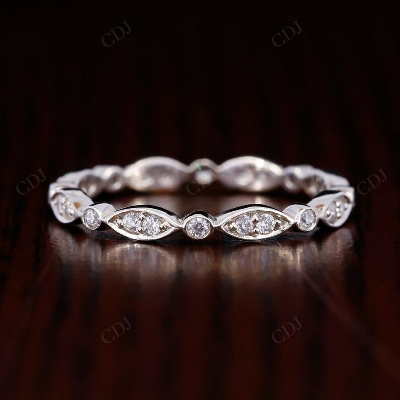 0.25CTW Lab Grown Diamond Wedding Band Woman  customdiamjewel   