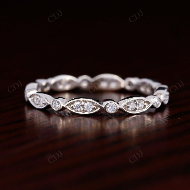 0.25CTW Lab Grown Diamond Wedding Band Woman  customdiamjewel   