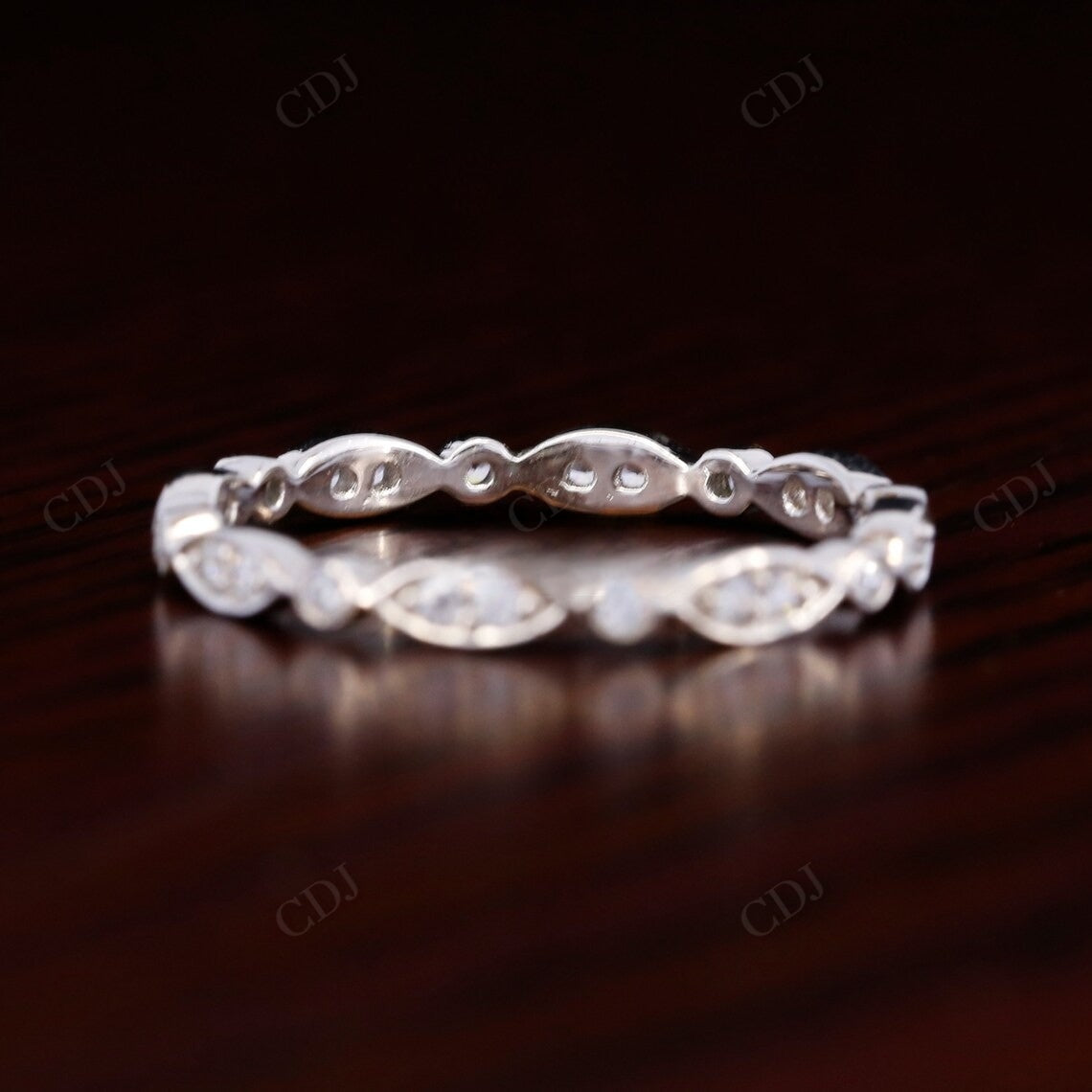 0.25CTW Lab Grown Diamond Wedding Band Woman  customdiamjewel   