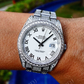 Rolex Datejust Custom Diamond Watch  customdiamjewel   