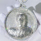 Custom Portrait Iced Out Baugette Cut Diamond Pendant  customdiamjewel   