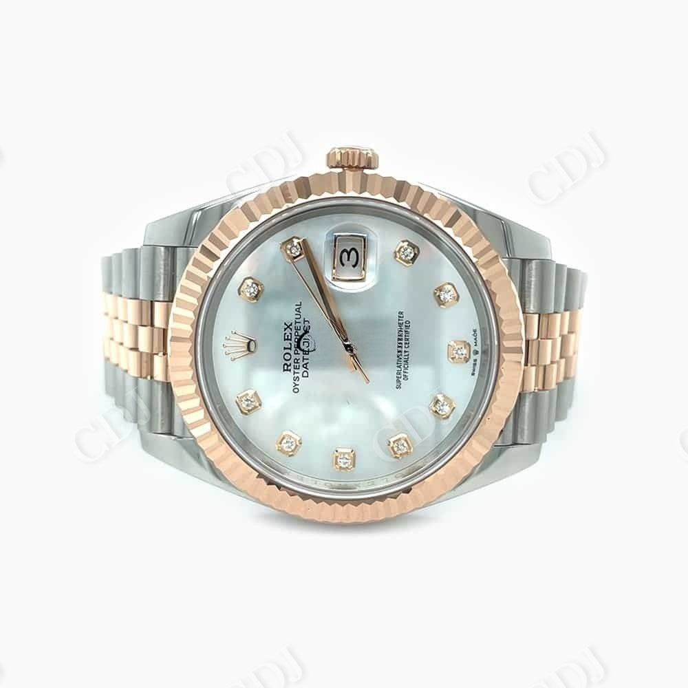 Rolex Stainless Steel Diamond Watch  customdiamjewel   