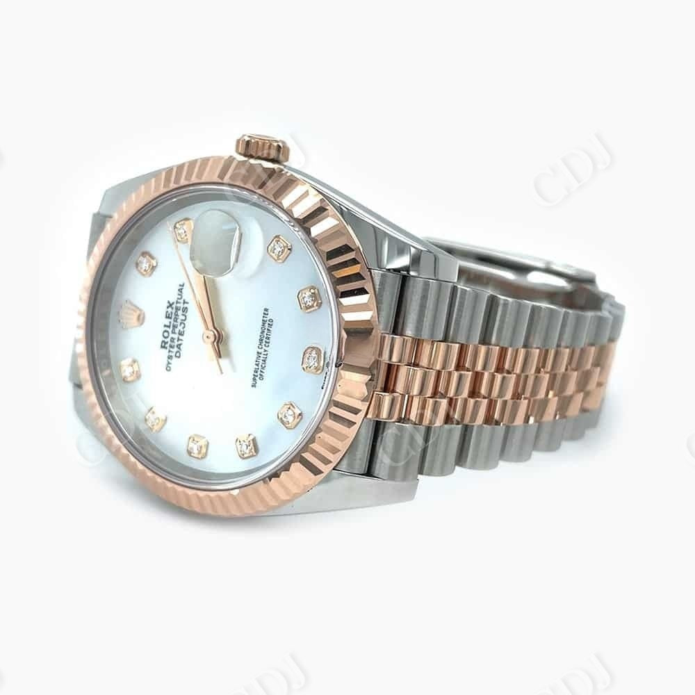 Rolex Stainless Steel Diamond Watch  customdiamjewel   