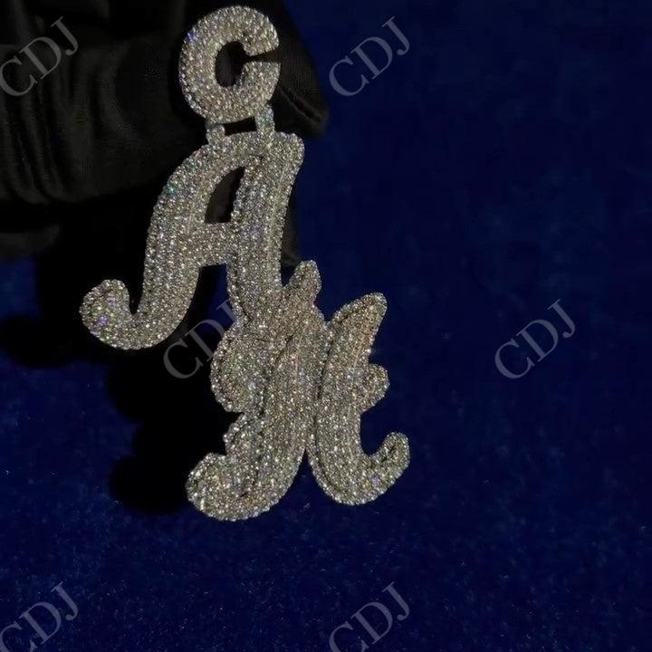 Full White Diamond CAH Hip Hop Pendant hip hop jewelry CustomDiamJewel   