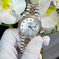 Rolex Stainless Steel Diamond Watch  customdiamjewel   