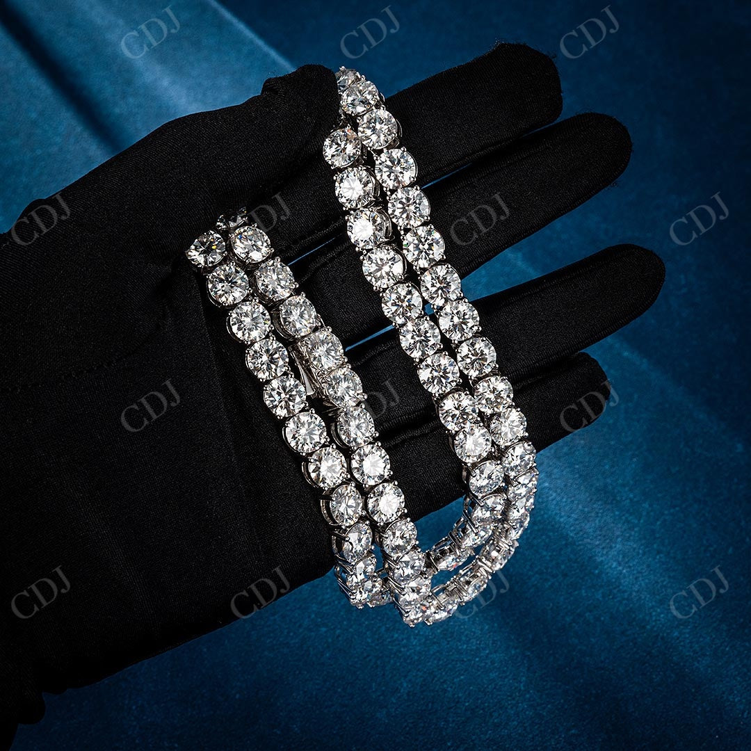 Hip Hop Diamond Tennis Bracelet  CustomDiamJewel   