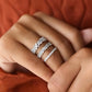 Natural Diamond Marquise and Round  Full Eternity Wedding Band  customdiamjewel   