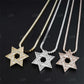 Iced Out David Star Baguette Diamond Pendant  customdiamjewel   