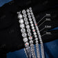 Hip Hop Diamond Tennis Bracelet  CustomDiamJewel   