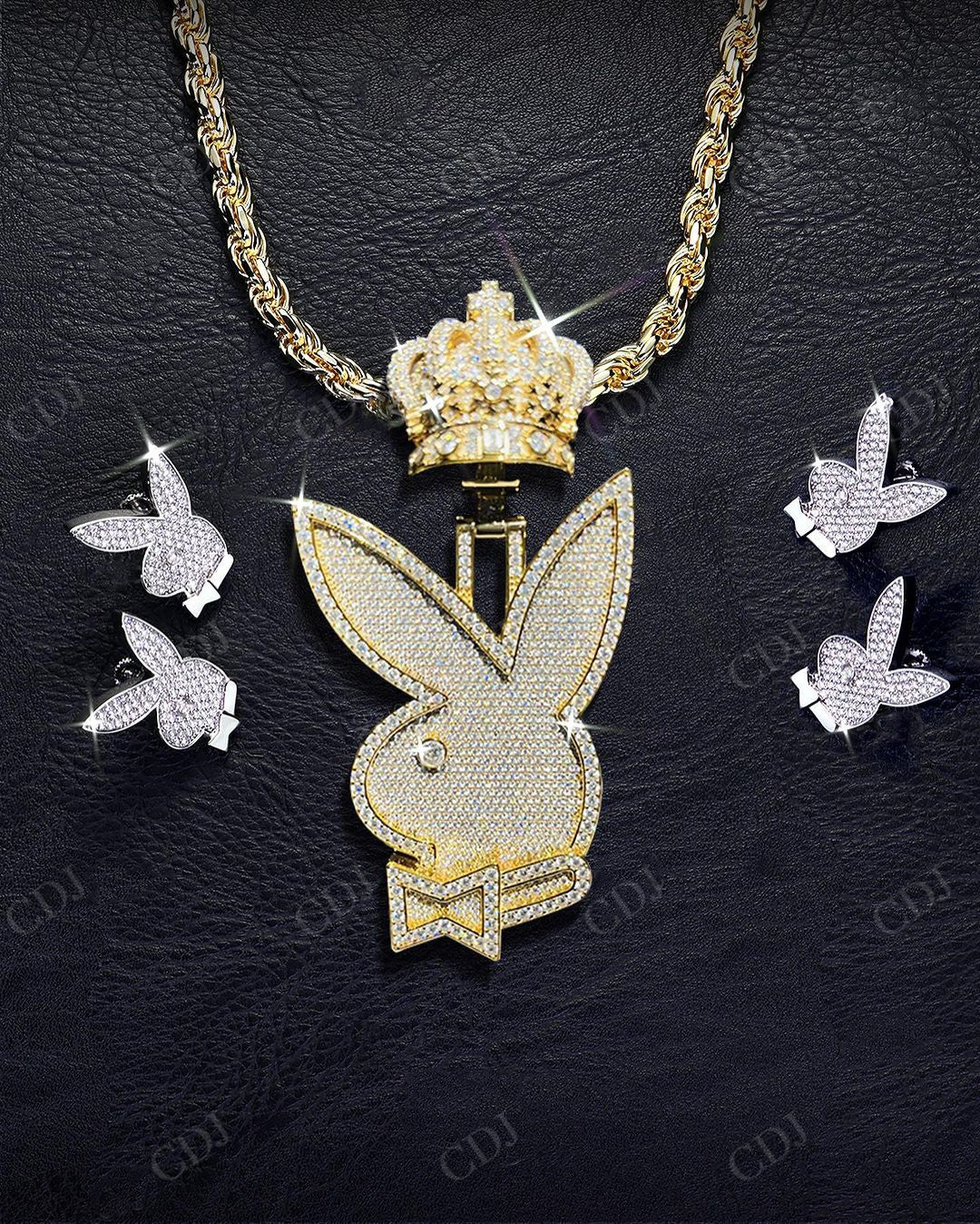 Diamond Tennis Chain hip hop jewelry CustomDiamJewel   