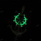 S925 Moissanite Glow In The Dark Anchor Pendant hip hop jewelry CustomDiamJewel