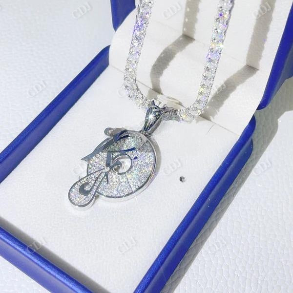 Custom Made Diamond Roc-A-Fella Pendant  customdiamjewel   