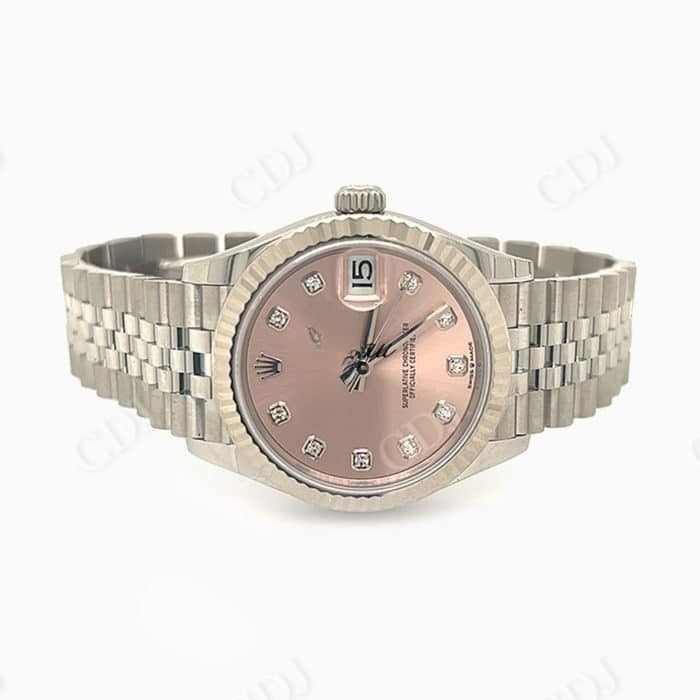 Rolex Datejust Stainless Steel Diamond Watch  customdiamjewel   