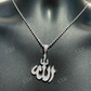 Mens Allah Islam Diamond Hip Hop Pendant  customdiamjewel   