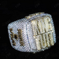 Hip Hop Iced Out High Quality Mens Ring hip hop jewelry CustomDiamJewel   