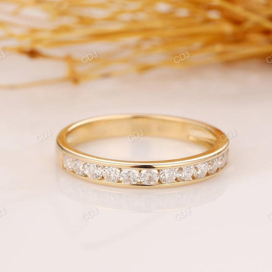 0.30CTW Antique Round Cut Lab Grown Diamond Matching Band  customdiamjewel   