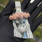 Crown of Roses Jesus Head Pendant hip hop jewelry CustomDiamJewel