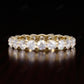 Full Eternity 2.42CTW Round Lab Grown Wedding Band  customdiamjewel   