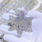 Snow Flower Flake Diamond Pendant For Men  customdiamjewel   