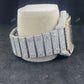 Two Tone Cartier Skelton Ice Out Diamond Watch  customdiamjewel   