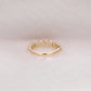 1.52CTW Oval Cut Lab Grown Diamond Half Eternity Wedding Band  customdiamjewel   