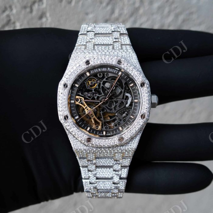 Audemars Piguet Diamond Custom Watch  customdiamjewel   