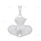 S925 Moissanite Broken Heart Money Bag Pendant hip hop jewelry CustomDiamJewel