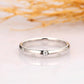 0.22CTW Flush Set Round Cut Diamond Wedding Band  customdiamjewel 10KT White Gold VVS-EF