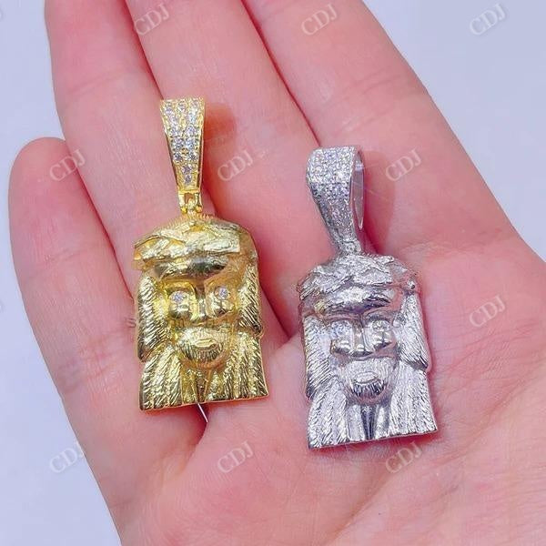 Hip Hop Iced Out Jesus Diamond Pendant  customdiamjewel   