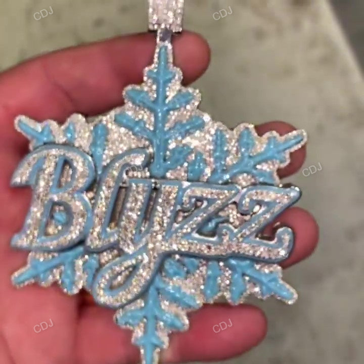 Antique Enamel Set Blyzz Diamond Pendant hip hop jewelry CustomDiamJewel   