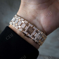 Rose Gold Plated Custom Diamond Audemars Piguet Watch  customdiamjewel   