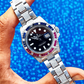 Black Dial Rolex Diamond Custom Watch  customdiamjewel   