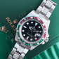 Rolex Black Dial Diamond Custom Watch  customdiamjewel   