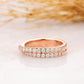 3/4 Eternity 0.89CTW Twist Matching Wedding Band  customdiamjewel   