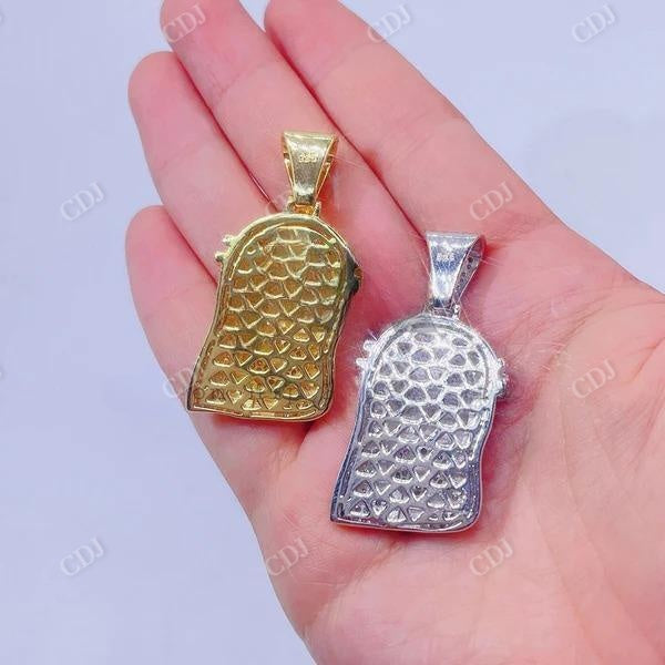 Buss Down Diamond Hip Hop Jesus Pendant  customdiamjewel   