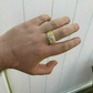 Men's Diamond Nugget Ring  customdiamjewel   