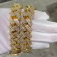 New Style Baguette Diamond Set Cuban Chain hip hop jewelry CustomDiamJewel   